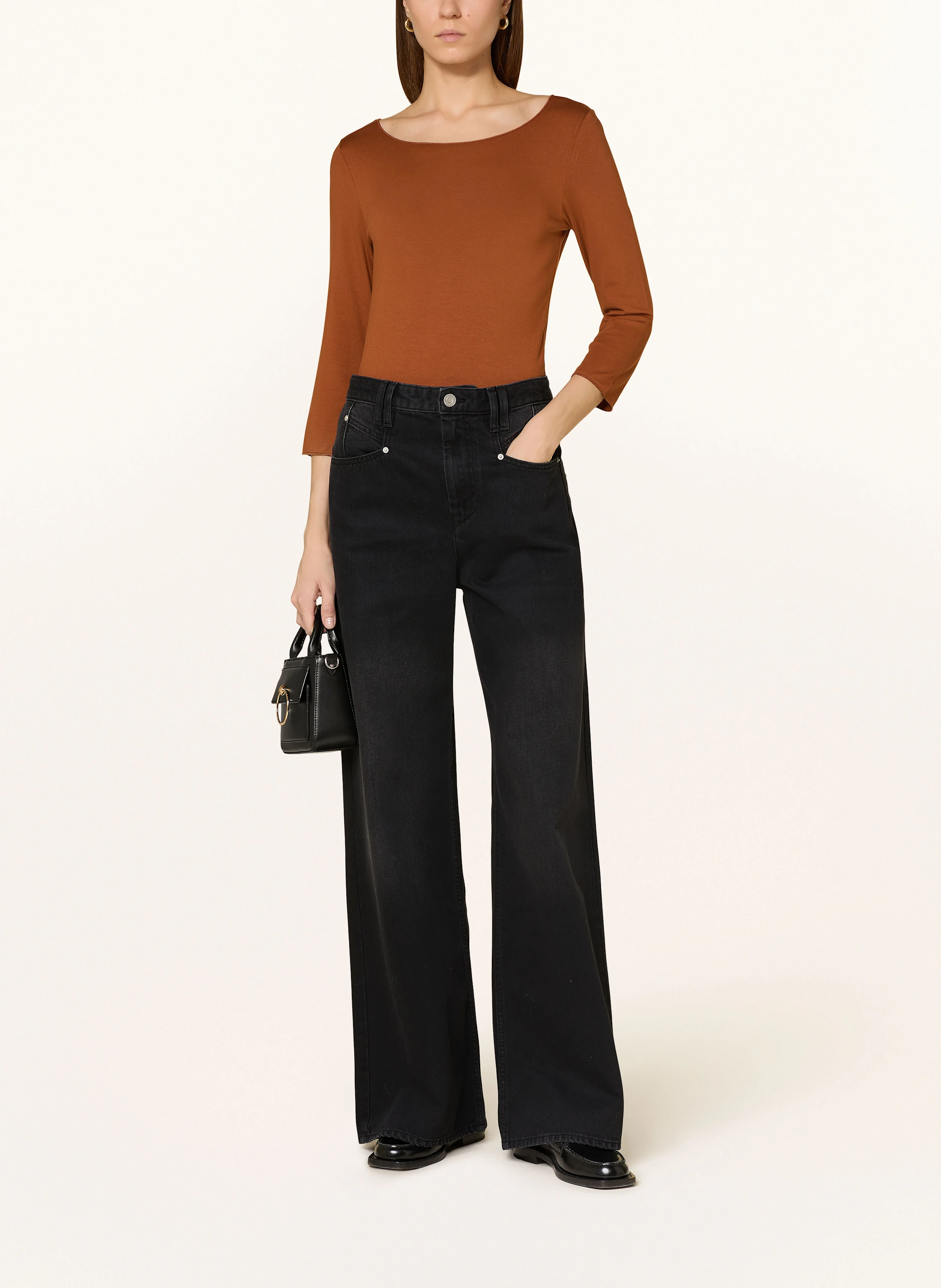 MAJESTIC FILATURES Shirt mit 3/4-Arm