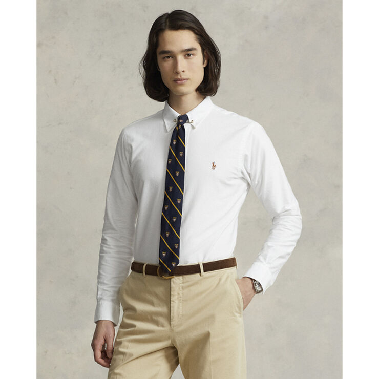 Polo Ralph Lauren Custom Fit Oxford Shirt Hvid