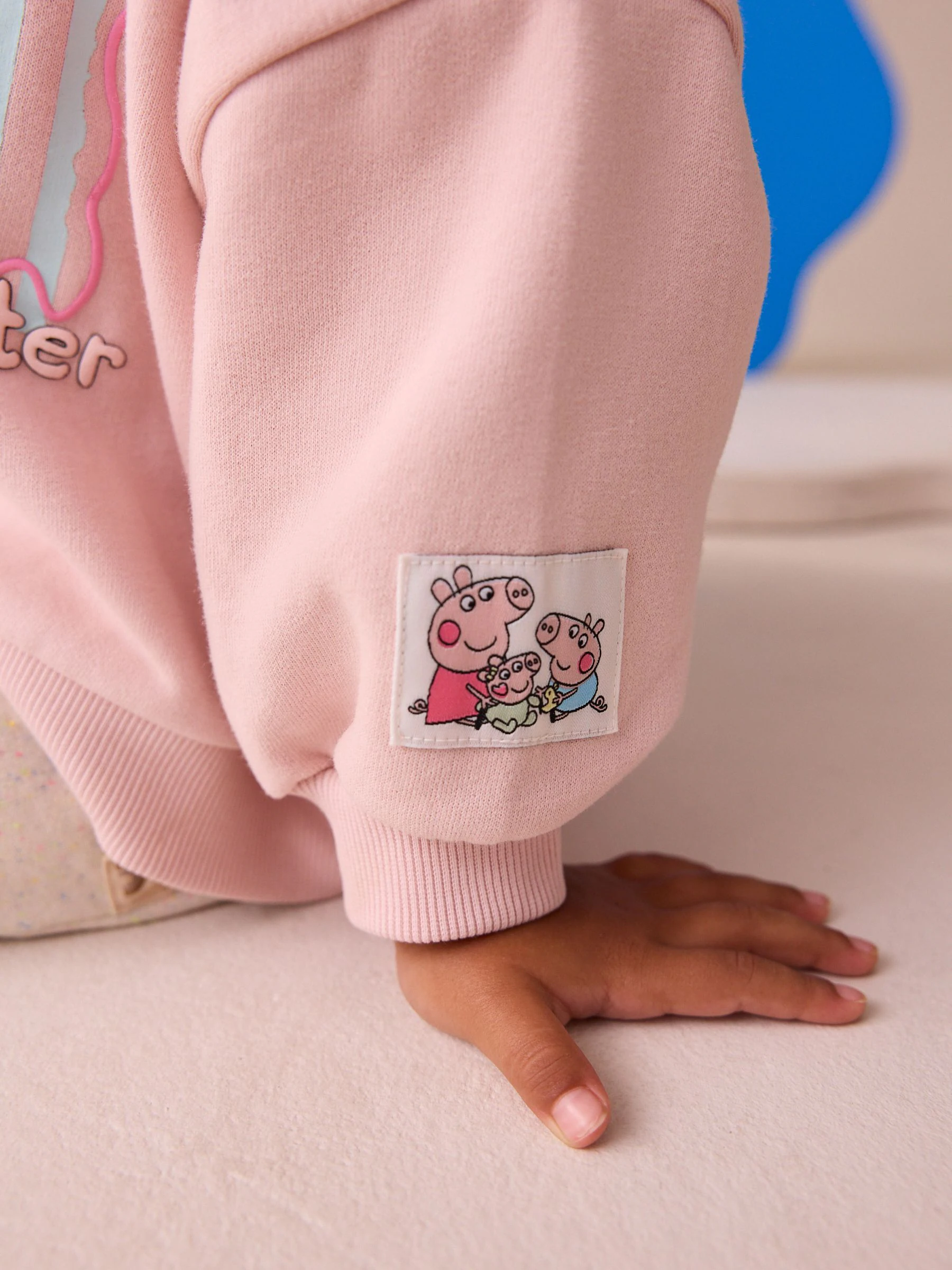 Roze - Peppa Pig & Evie Crew Neck Sweatshirt (3mths-7yrs)