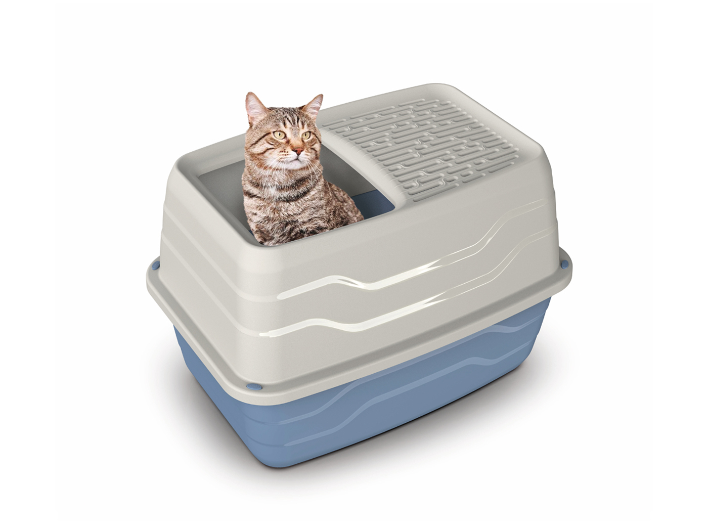 CASA TOILETTE GATO MIMAU ABERTURA SUPERIOR 56X40X38CM