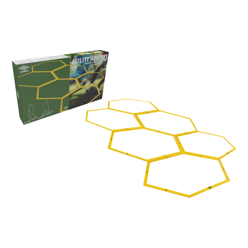 Sekskantede koordinasjonsringer 6-pk Ø57,5 cm