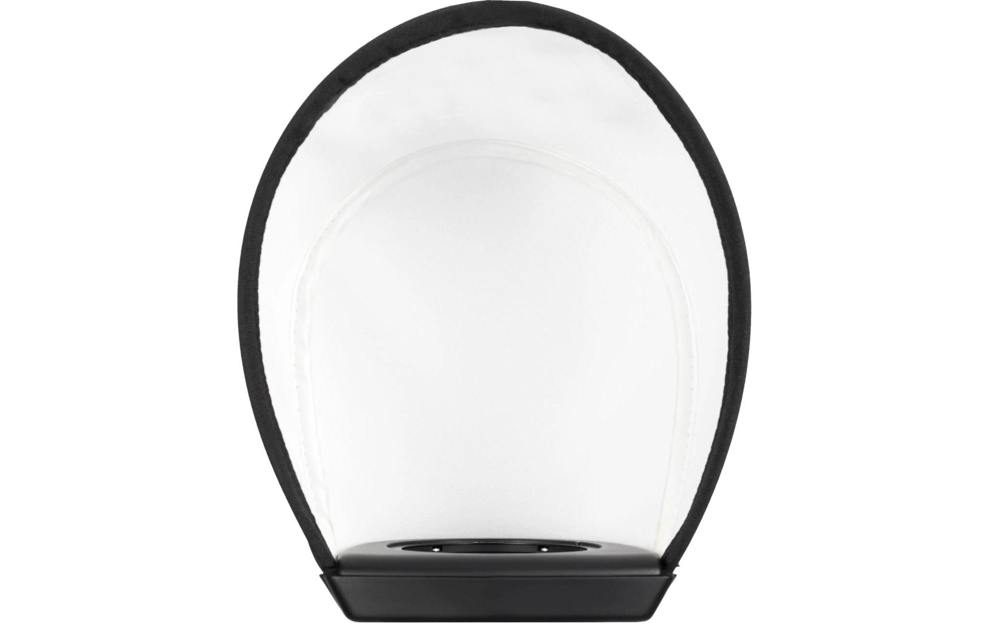 Diffusor Soft Bounce<br>Erzeugt weiches, schmeichelhaftes Licht mit dem A10, A1X und A1