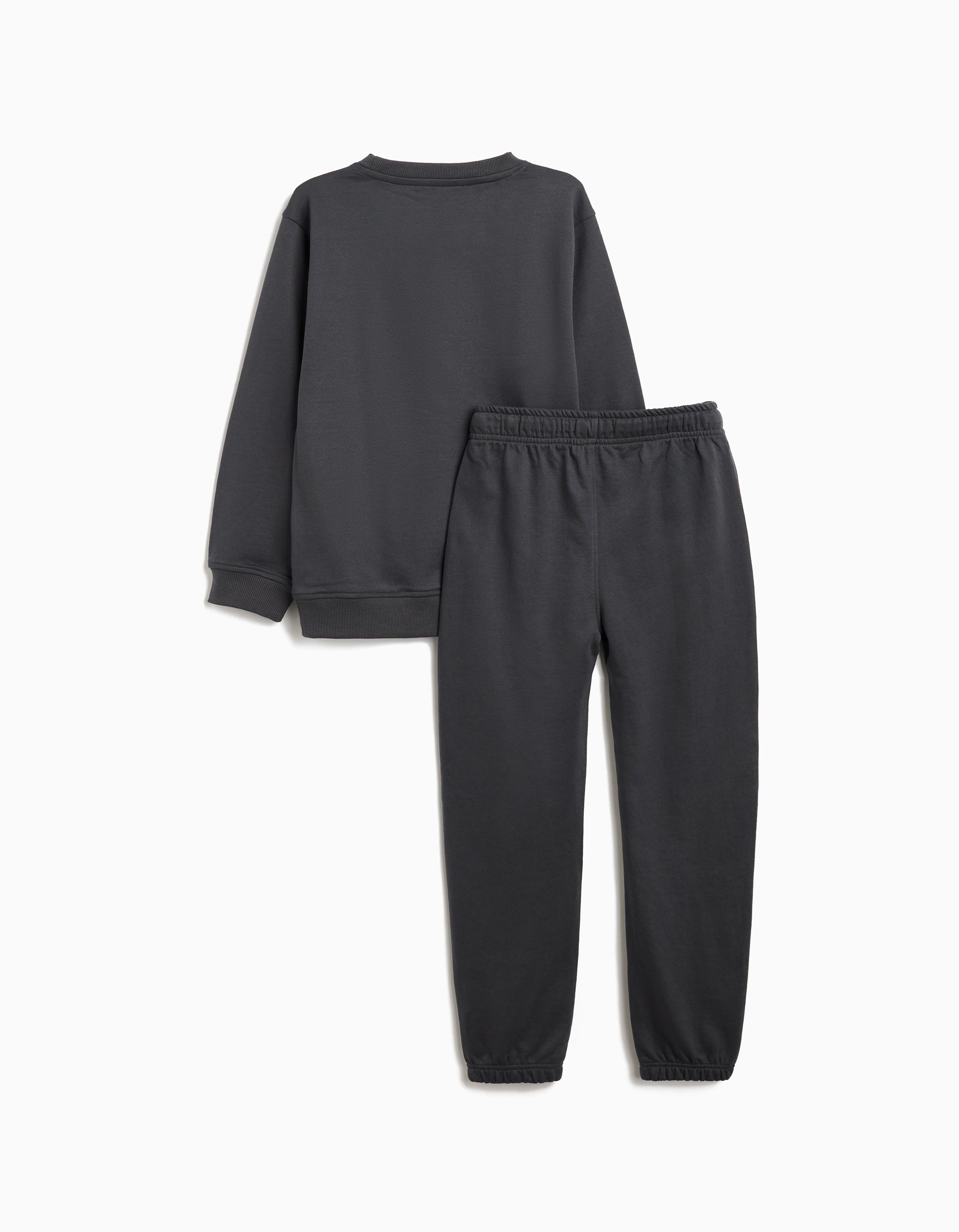 Conjunto de Jogging, Menino, Cinzento Escuro