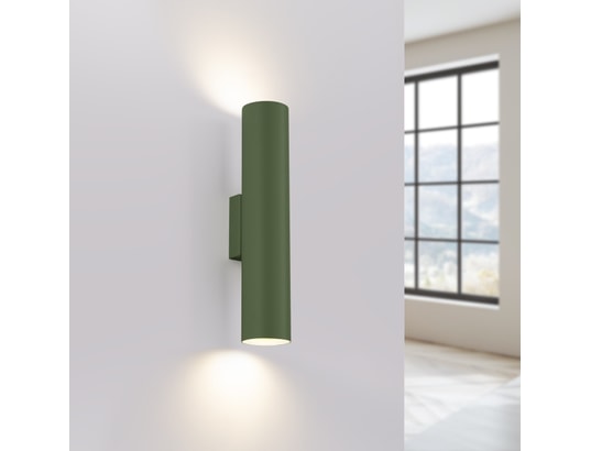 SOLLUX LIGHTING - Applique lagos 2 vert olive