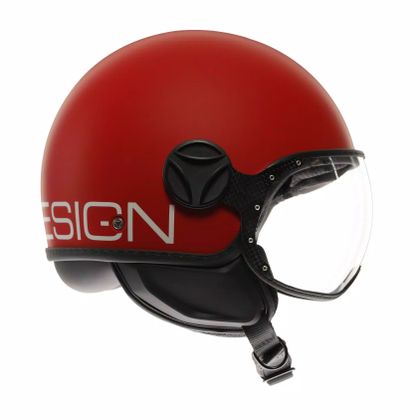 Casque Momo Design FGTR CLASSIC - Rouge / Blanc
