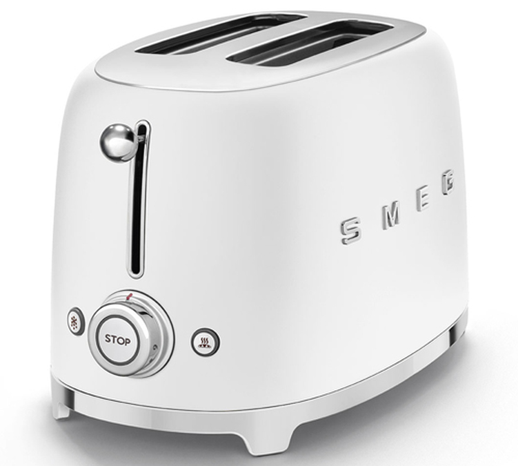 Grille-pain SMEG TSF01WHMEU 2 tranches Blanc mat