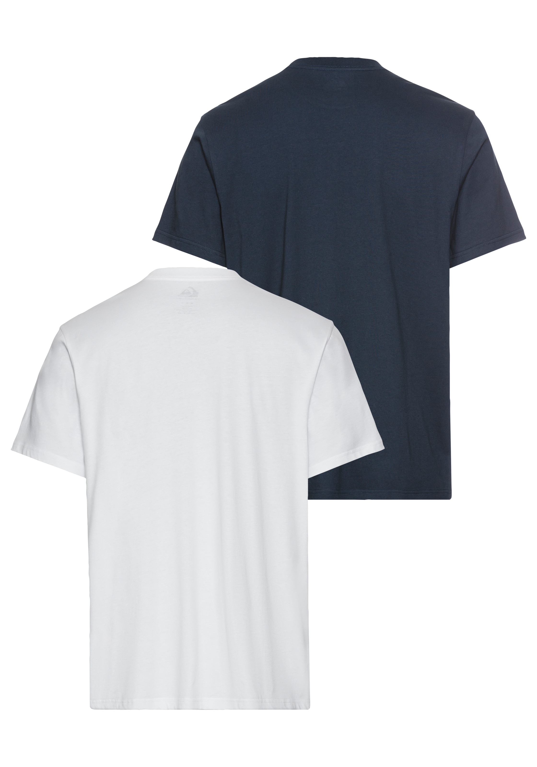 Quiksilver T-Shirt »NATUREMAD INSID QUA SHORT SLEEVE PACK YM«, 2 Stk. Doppelpack T-Shirt mit Print, 2 Stück