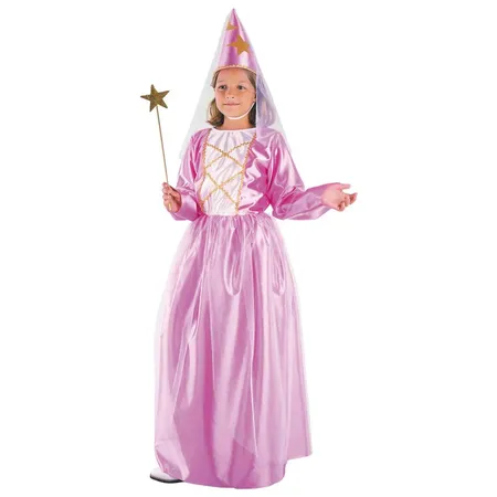 Idena Kinderkostüm Fee, sortiert 4-6 / 7-10 Jahre, Kleid