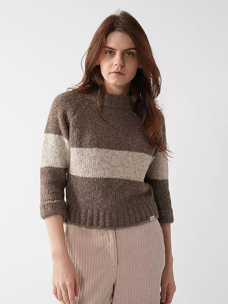 PENN&INK Pullover braun