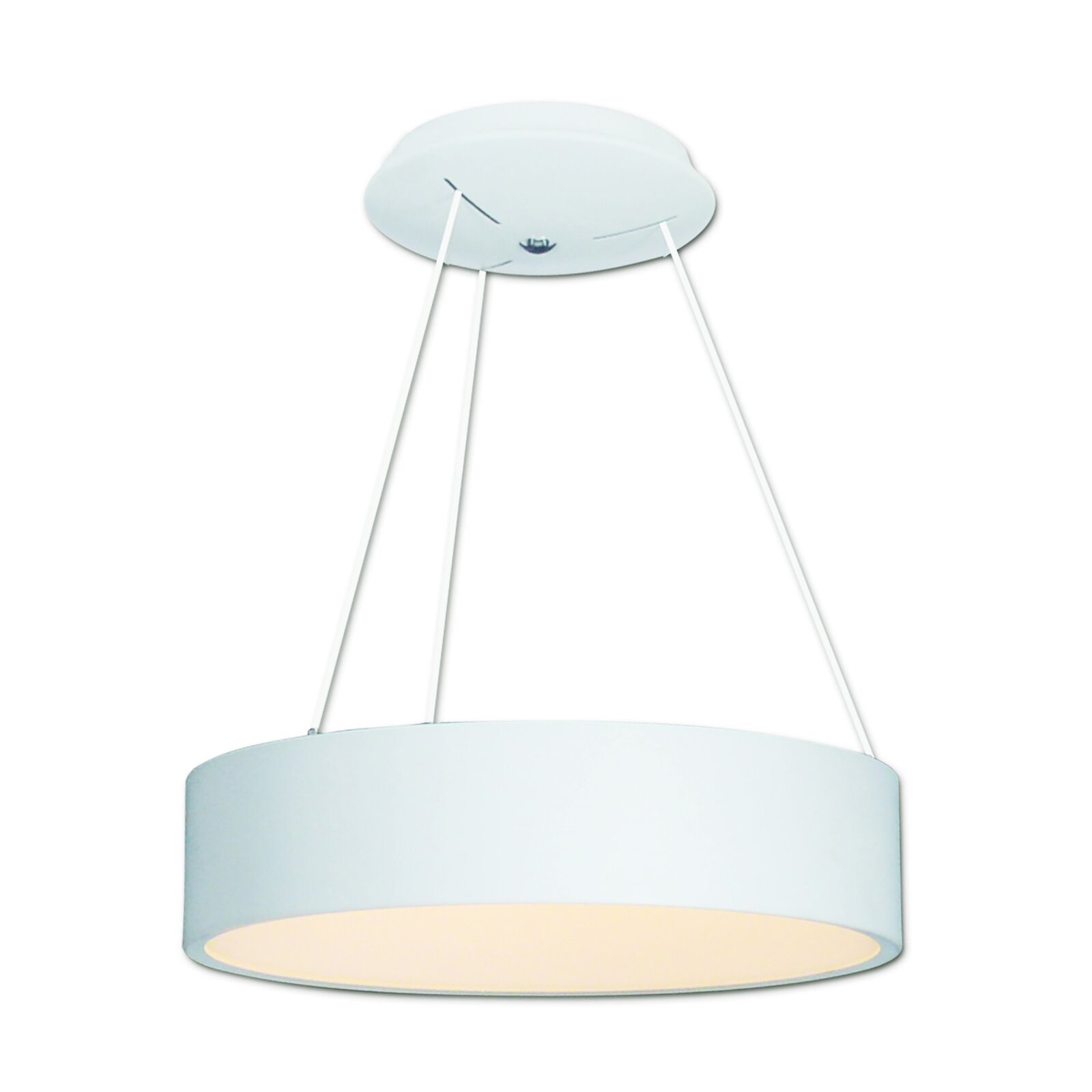 LED-Pendelleuchte CARLA - weiß - Ø 45 cm