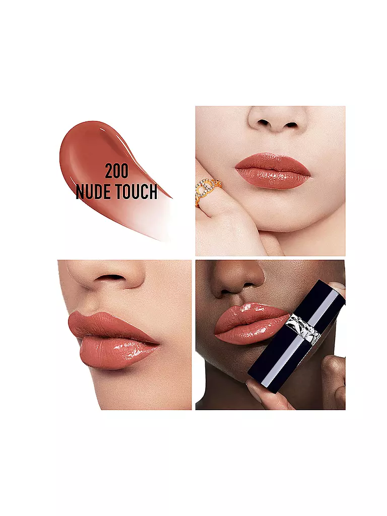 DIOR Lipgloss - Rouge Dior Forever Liquid (200 Nude Touch) hellbraun