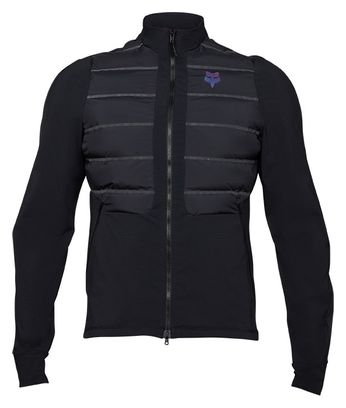 Veste Manches Longues Fox Flexair Fire Hybrid Lunar Noir