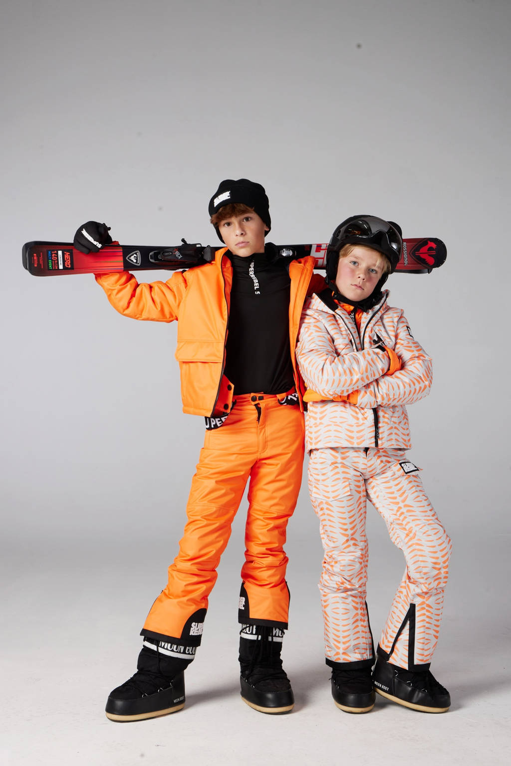 SuperRebel ski-jack Space oranje