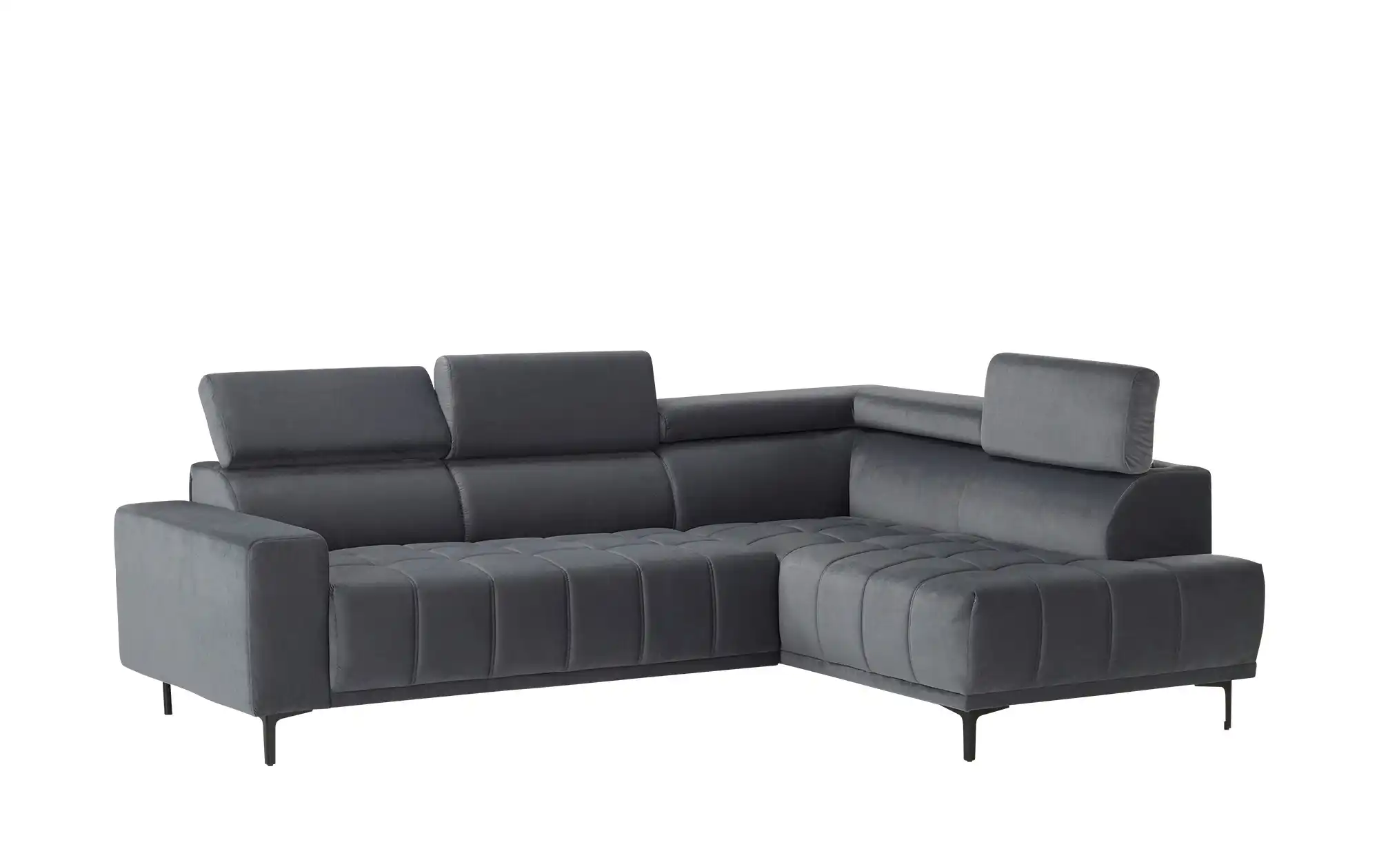 uno Ecksofa aus Mikrofaser Carrara