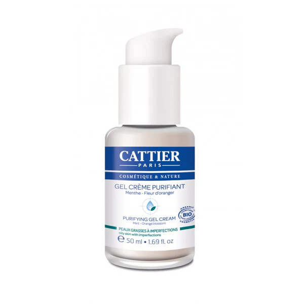 Cattier Gel Crème Bio Purifiant Visage 50ml