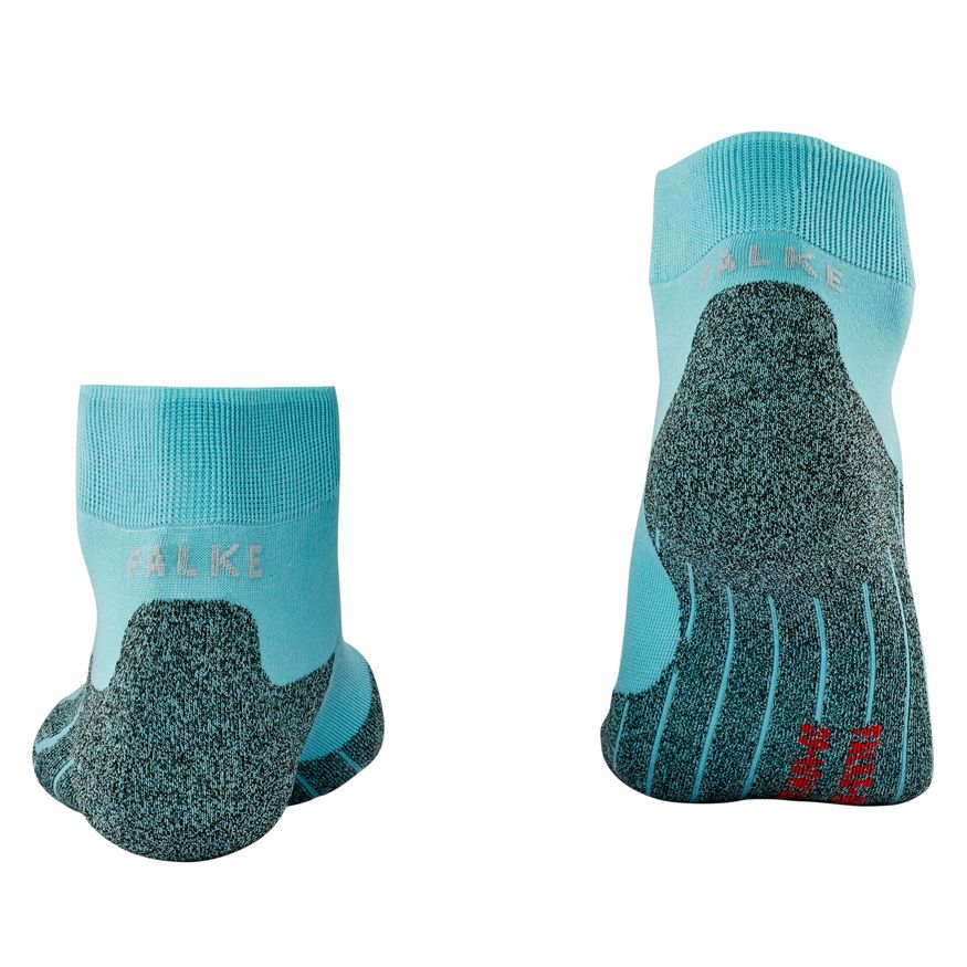 falke ru4 light short loebestroemper dame 314 16761 turquoise