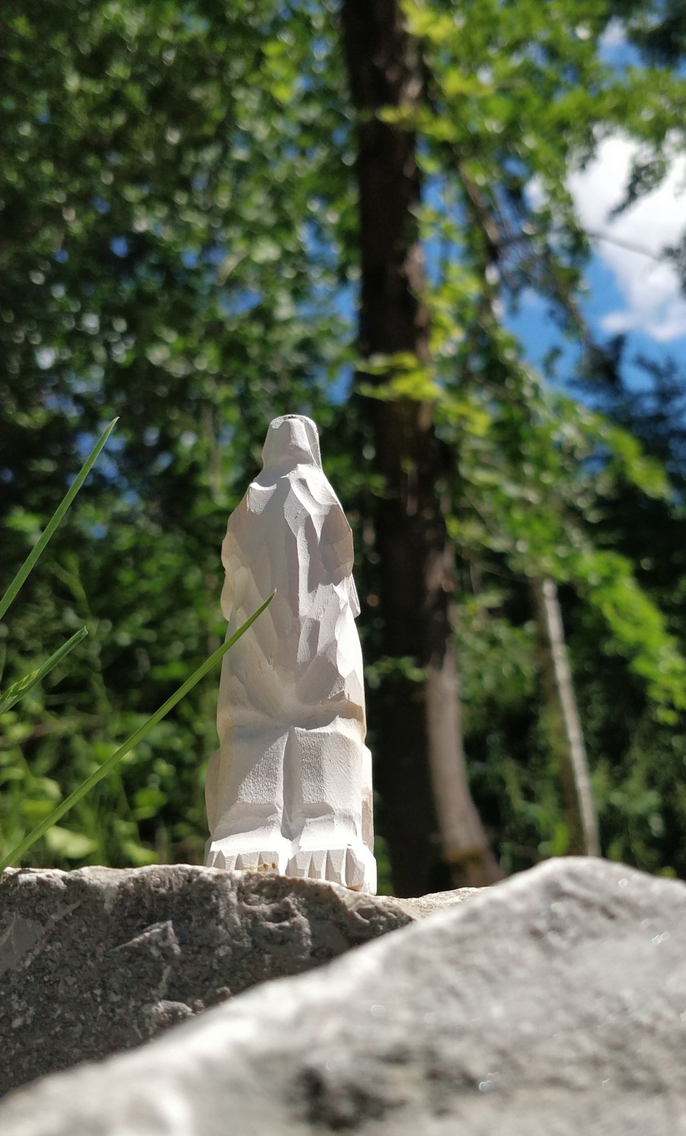 Figurine loup arctique