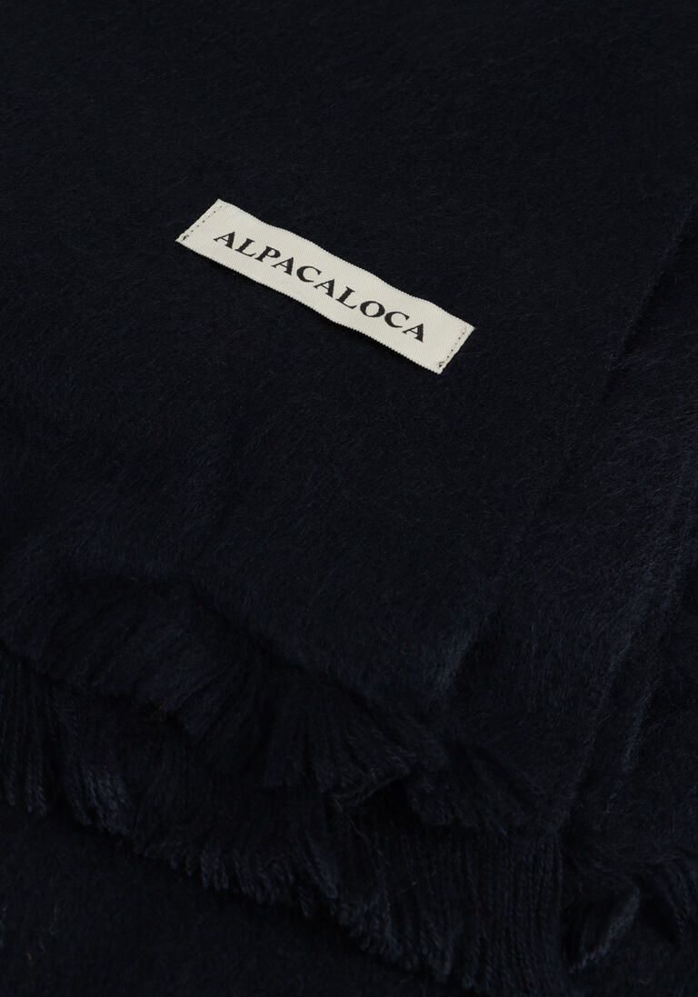 ALPACA LOCA blauwe alpaca loca sjaal scarf