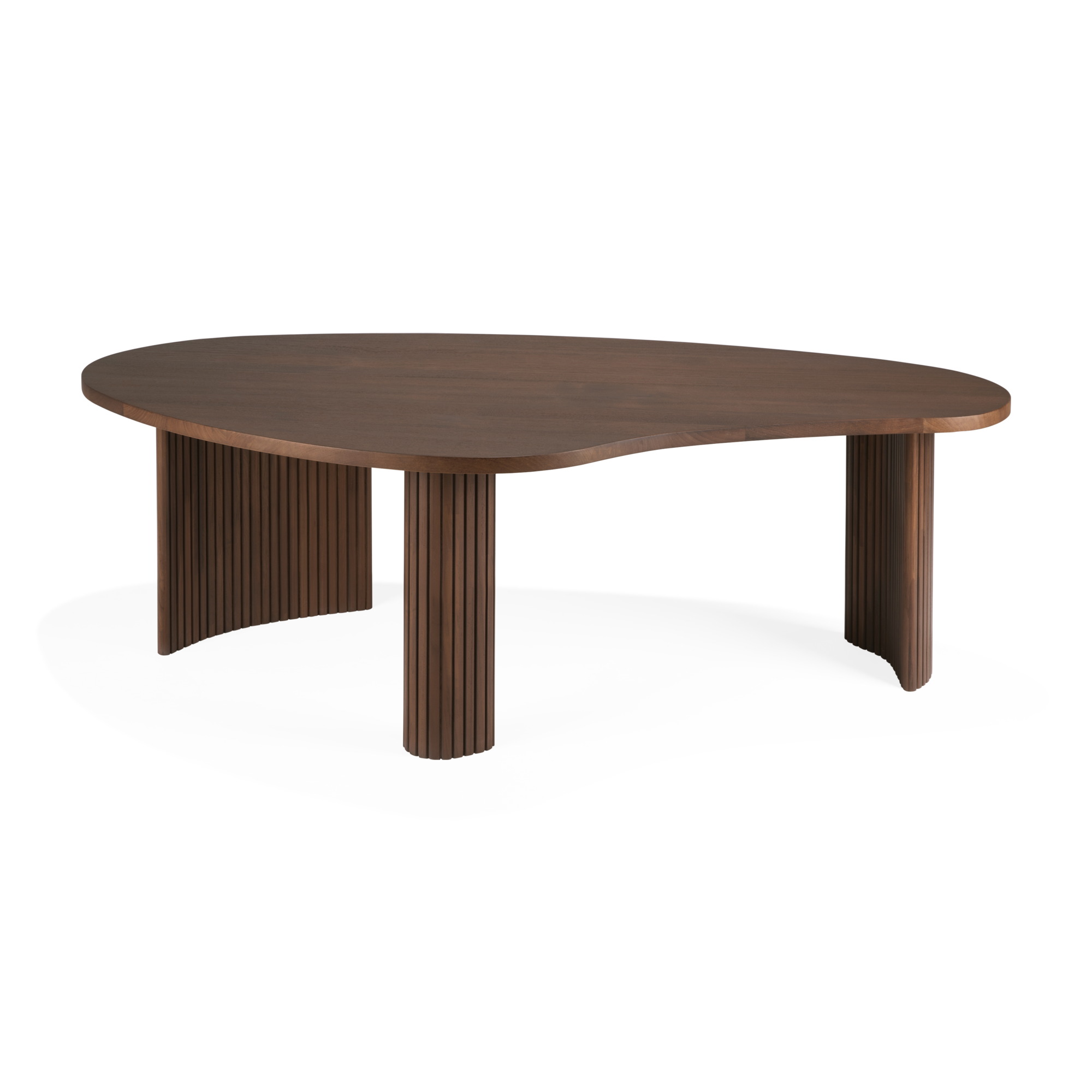 Ethnicraft - Boomerang koffietafel - teak bruin - groot