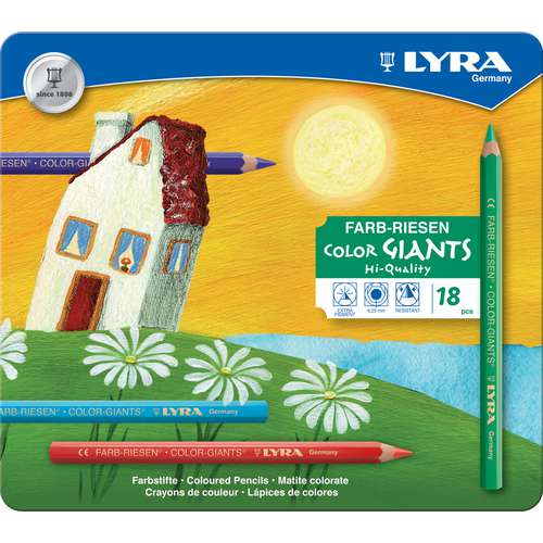 LYRA Farb-Riesen® Dickkern-Farbstifte