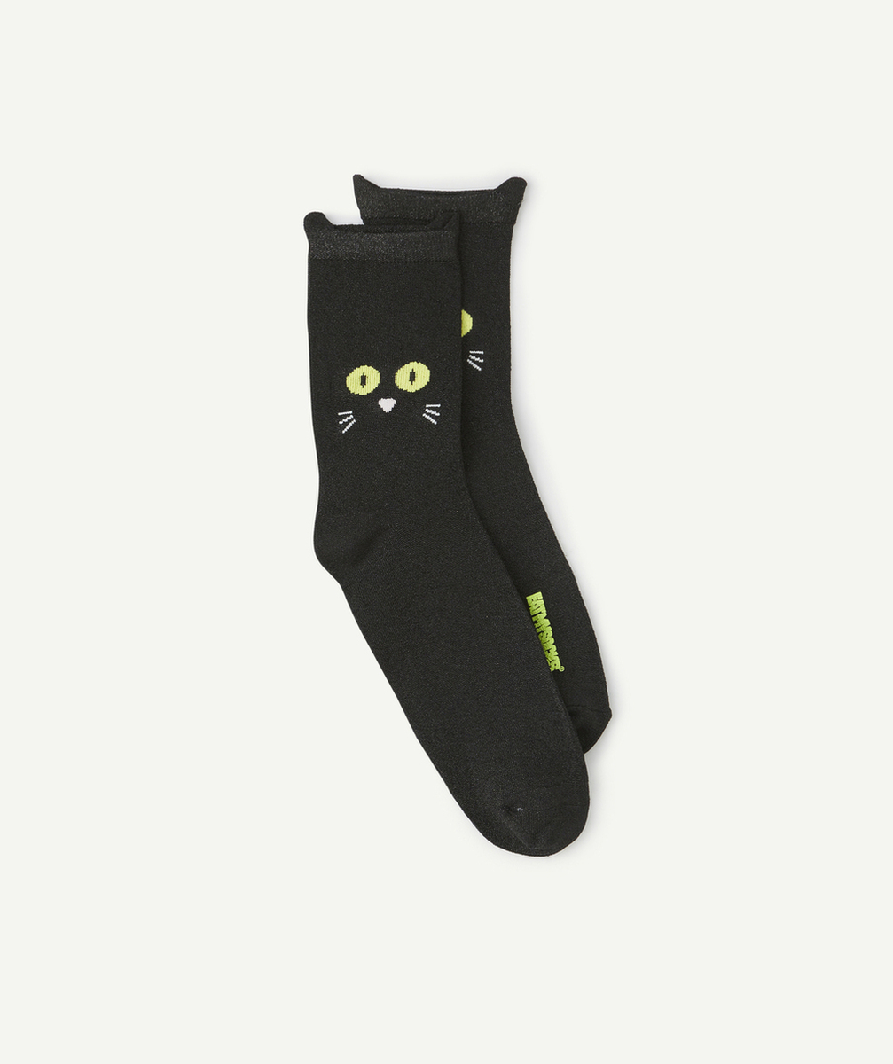 EAT MY SOCKSPAIRE DE CHAUSSETTES CHAT NOIR