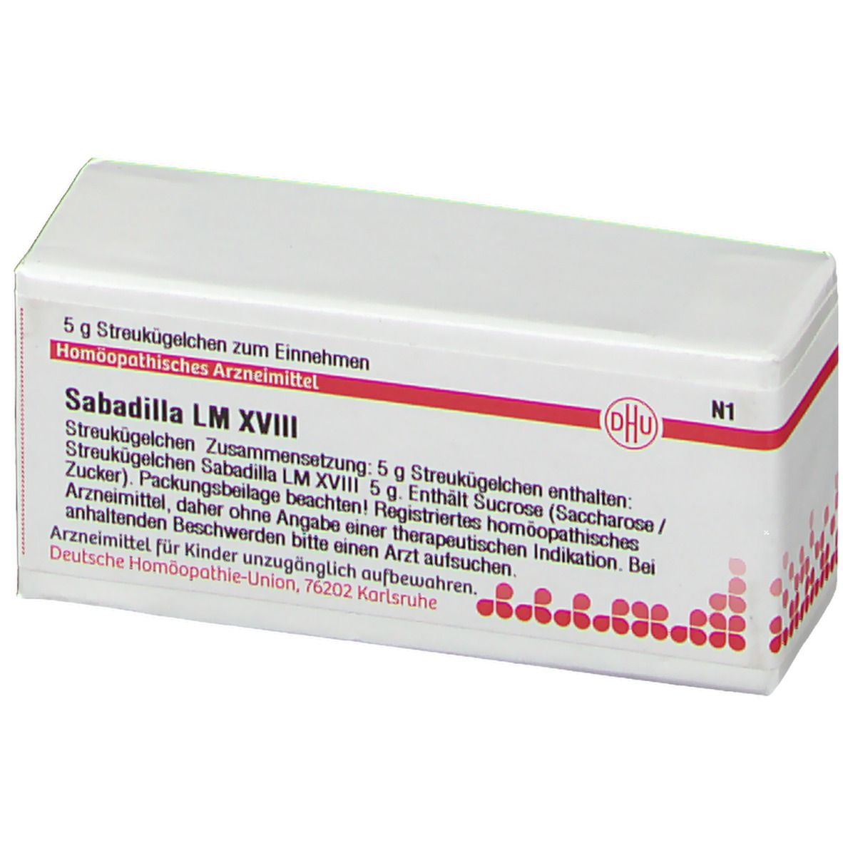 DHU Sabadilla LM XVIII