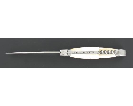 Laguiole Os - 2 pièces - 2 mitres Couteau de Poche - Laguiole par Fontenille Pataud