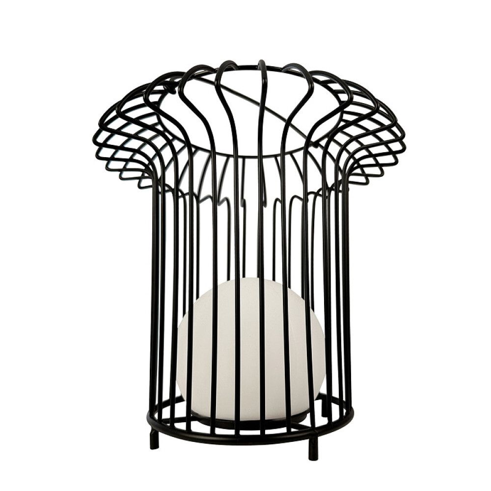 SOLCELLELAMPE DYBERG LARSEN BASKET SVART