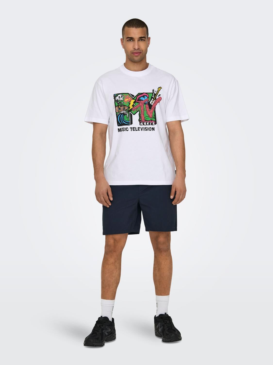 ONSMTV T-shirt Bright White