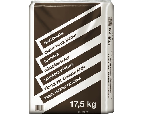 Gazon- en tuinkalk 17,5 kg voor ca. 175 m² minerale bodemverbeteraar