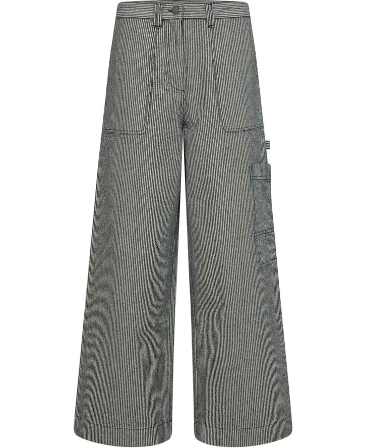 Nué Notes Joe Pants Hickory navy stripe