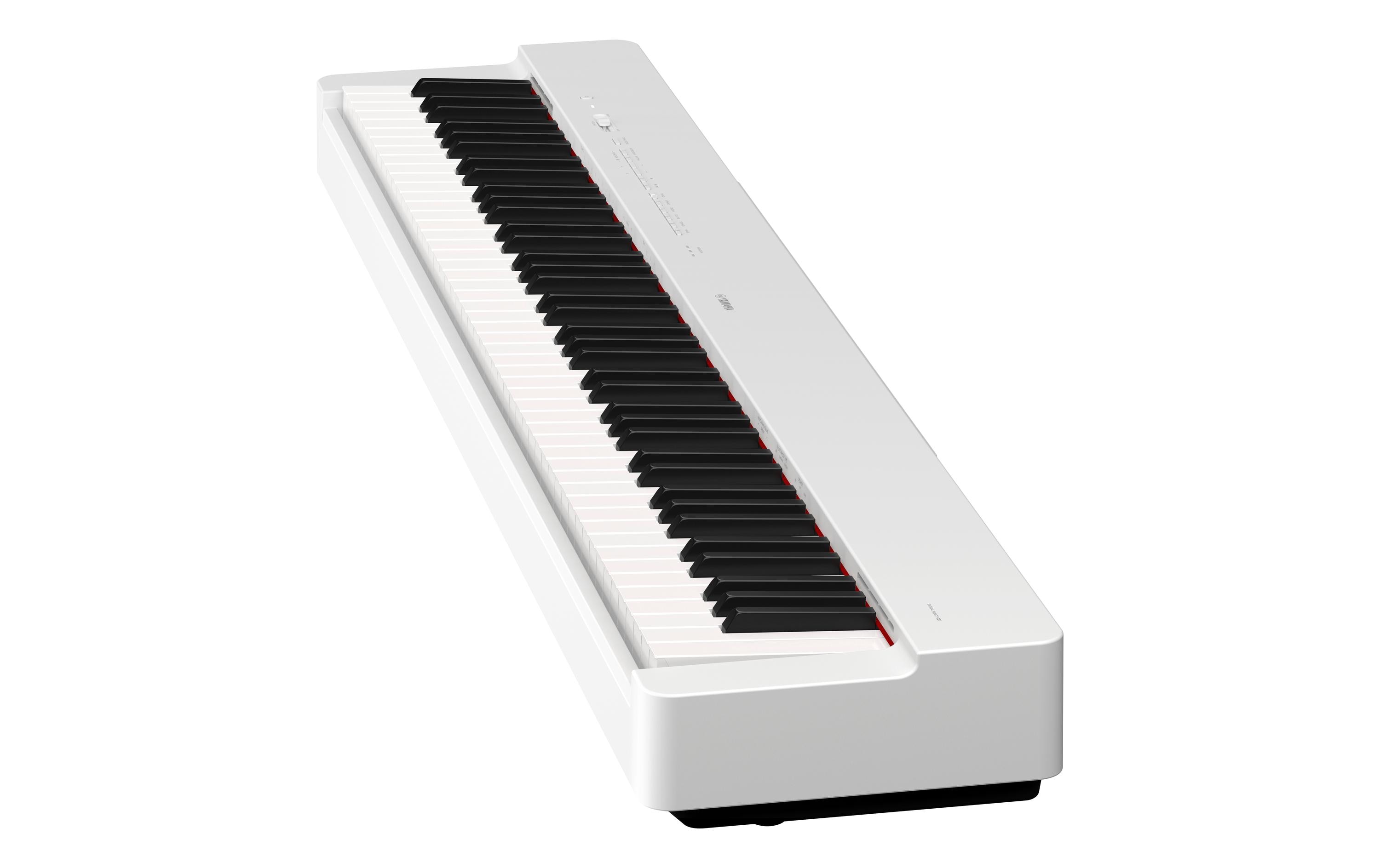 E-Piano P-225WH<br>Kompaktes Digitalpiano mit Klang und Funktionen für fortgeschrittene Spieler