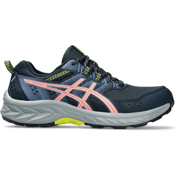 Chaussure trail ASICS GEL-VENTURE 9 W FRENCH BLUE/SUN CORAL