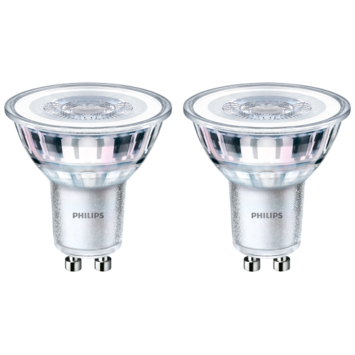 Philips LED spot GU10 25W 2 stuks niet dimbaar