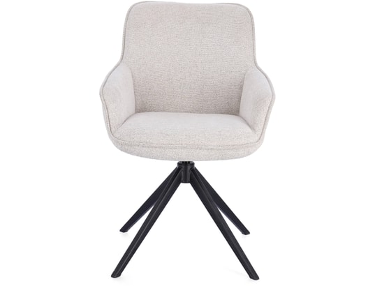 CONCEPT1 - Chaise Matilda grise pivotante
