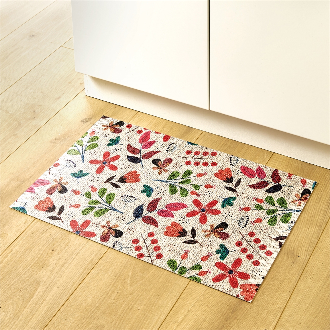 Tapis fleuri