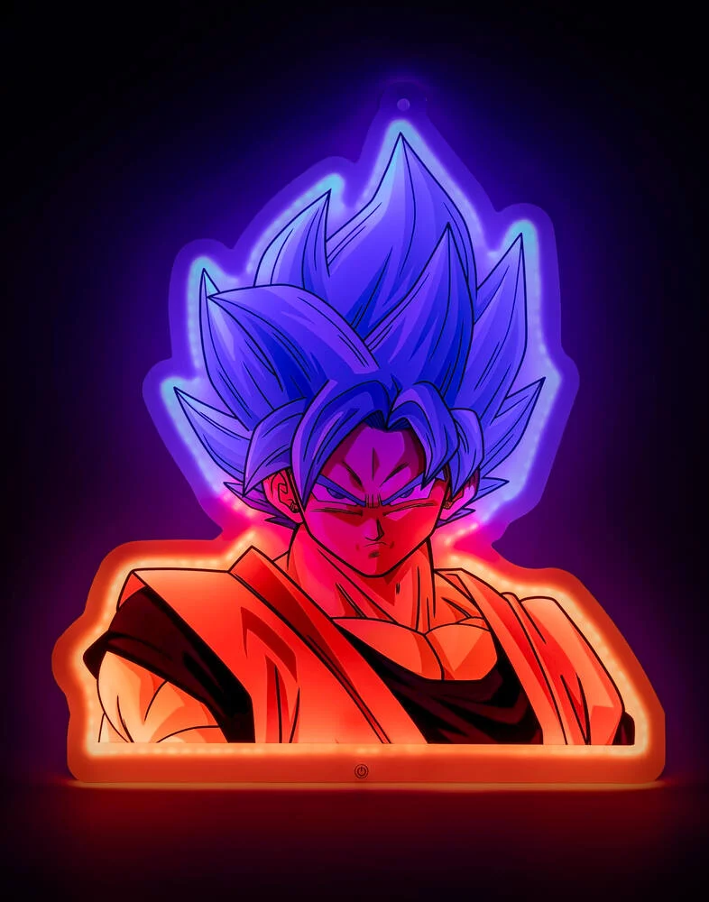 DRAGON BALL SUPER - GOKU STYLE NEON LAMPE MURALE LED
