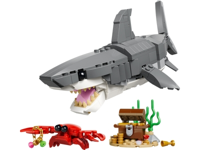 LEGO Woeste haai met schatkist (31381)
