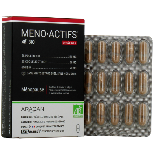 Synactifs Meno Actifs Bio Ménopause