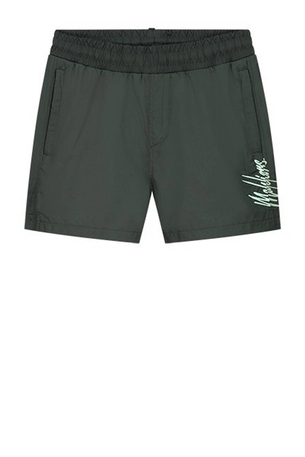 zwemshort donkergroen