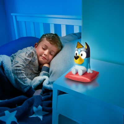 Bluey GoGlow Nattlampe og Lommelykt, Blå