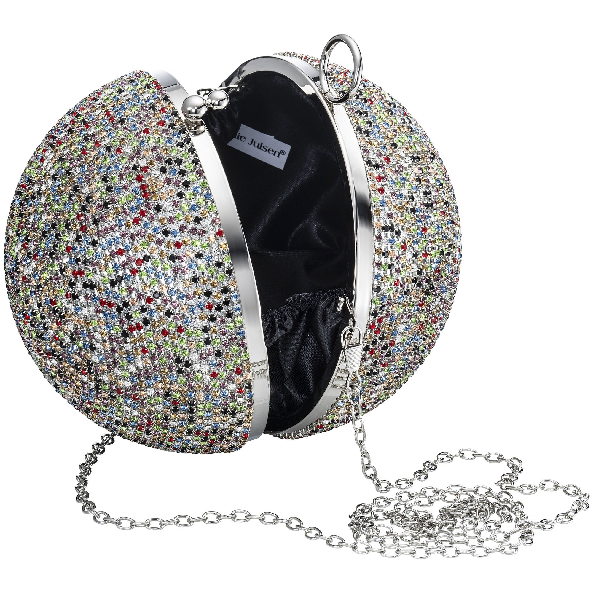 Julie Julsen Handbag Metall mit Zirkonia multi farben
