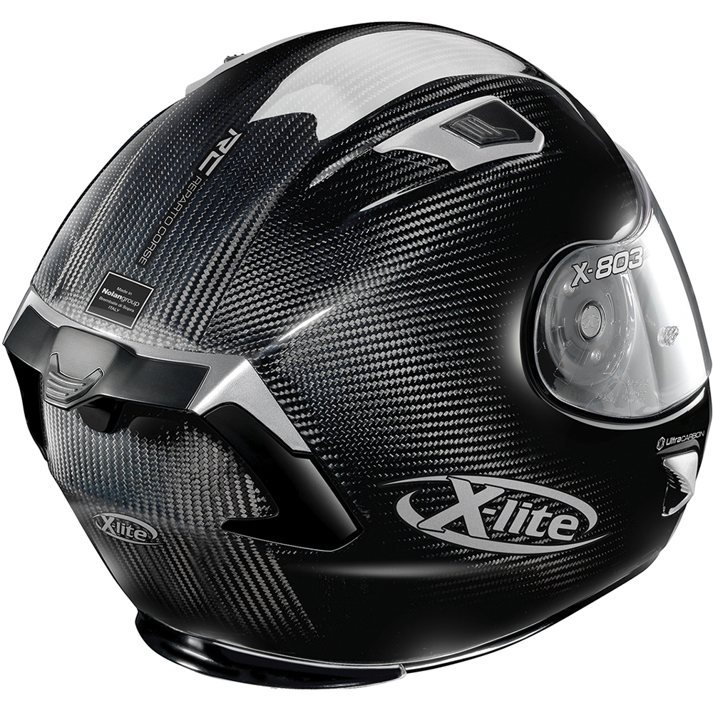 X-lite - Casque X-803 RS Ultra Carbon Silver Edition Noir / Argent