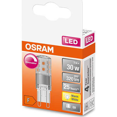 Osram LED pin 3W - dæmpbar