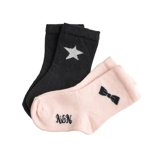 Just Rock Lot 2 paires de chaussettes   Nœud        de               Nano & nanette