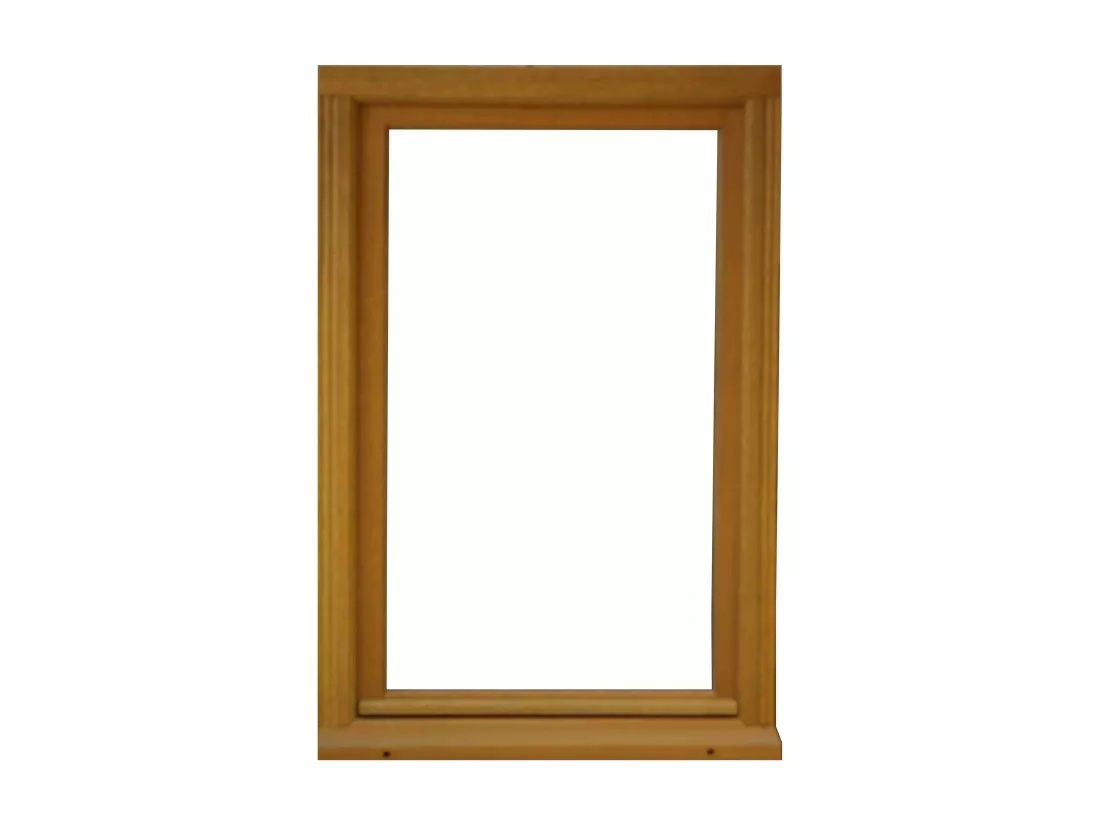 Fenêtre Bois 1 Vantail H45 X L40 Tirant Gauche Côtes Tableau Gd Menuiseries
