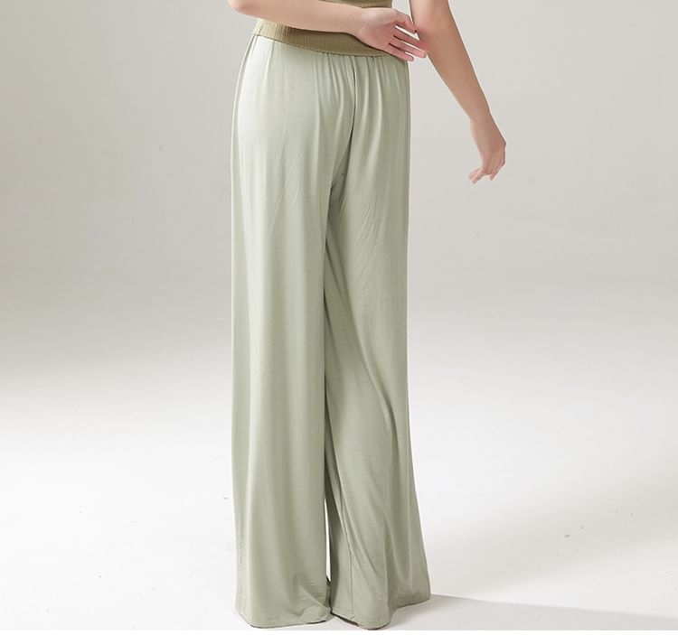 Cossita - Effen danstop/tanktop met uitlopende mouwen