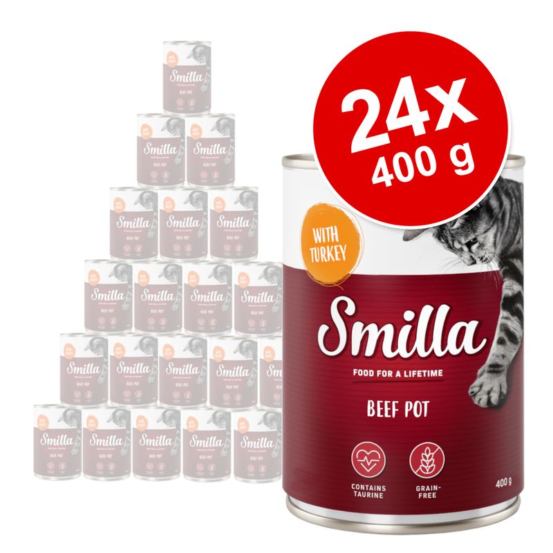 Lot Smilla bœuf 24 x 400 g