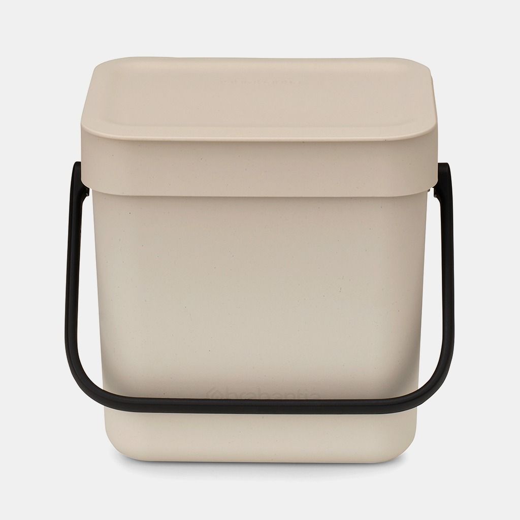 Sort & Go afvalemmer, 3 liter - Soft Beige