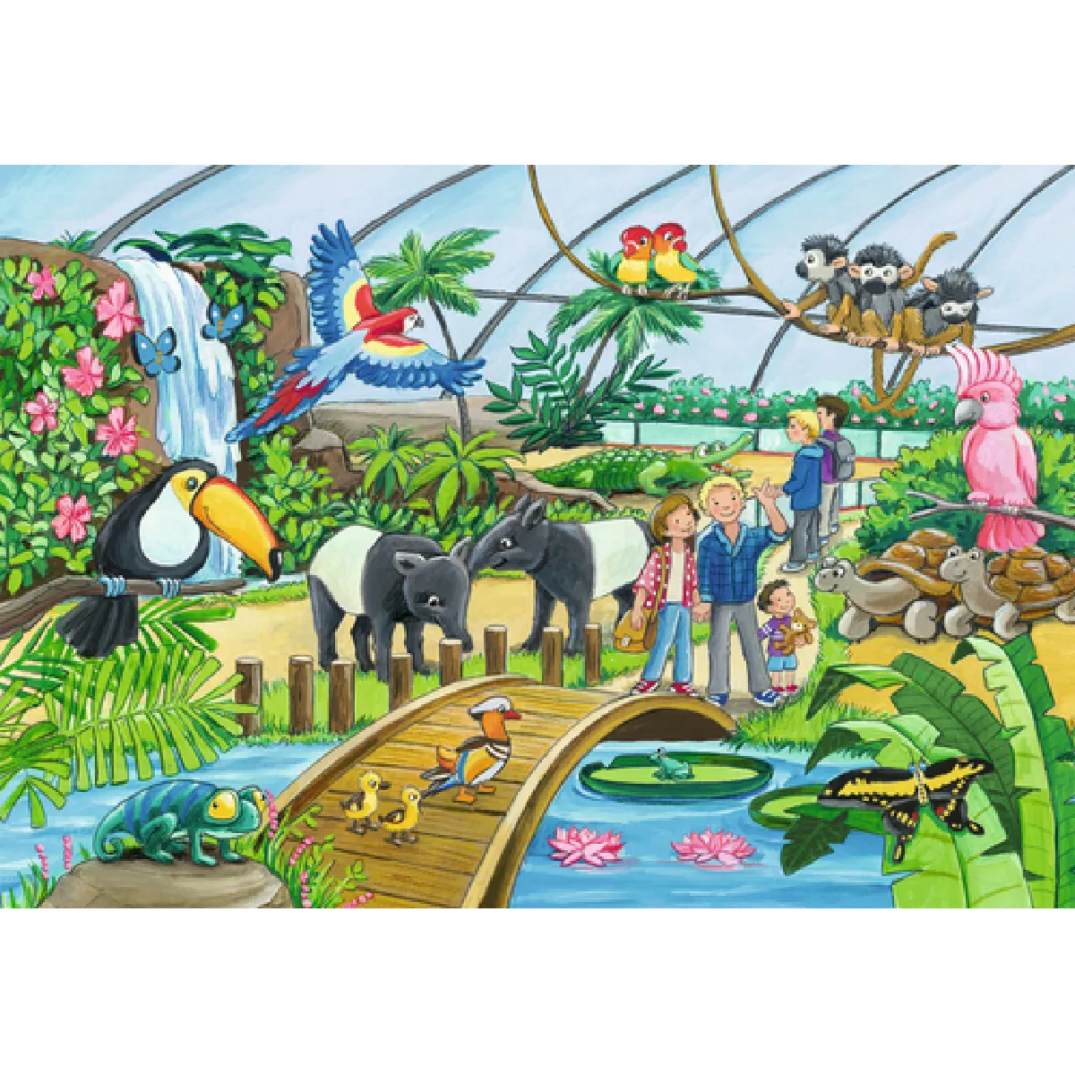 Ravensburger Bienvenue Au Zoo Puzzle